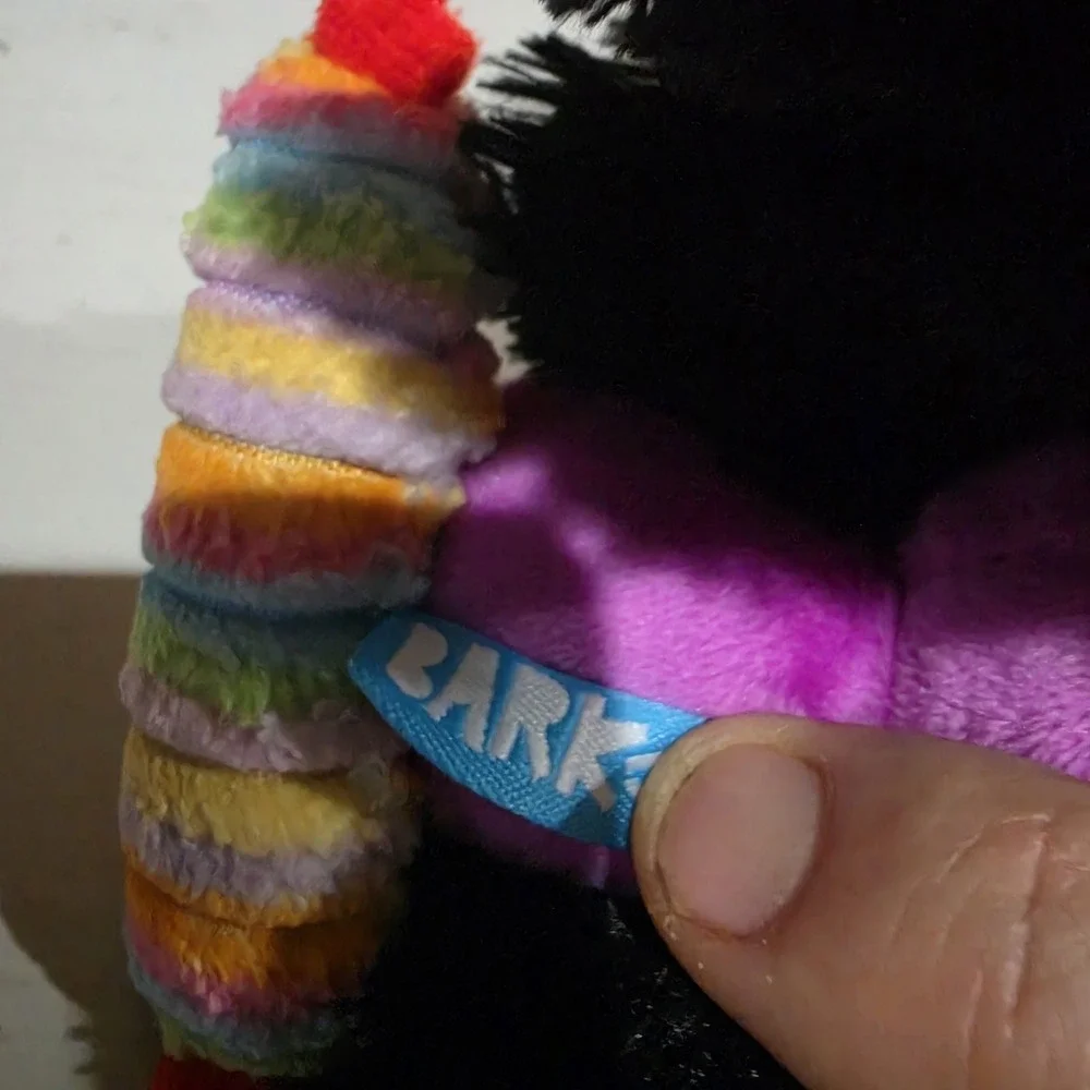Bark Box Dog Toys Bat Outta Howl Halloween Plush S 0-20lbs Small New Squeaker 4
